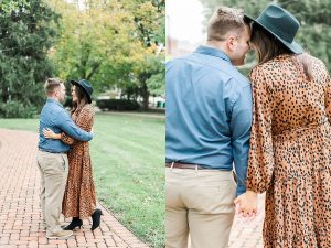 Hudson Springs Park and Downtown Engagement Session