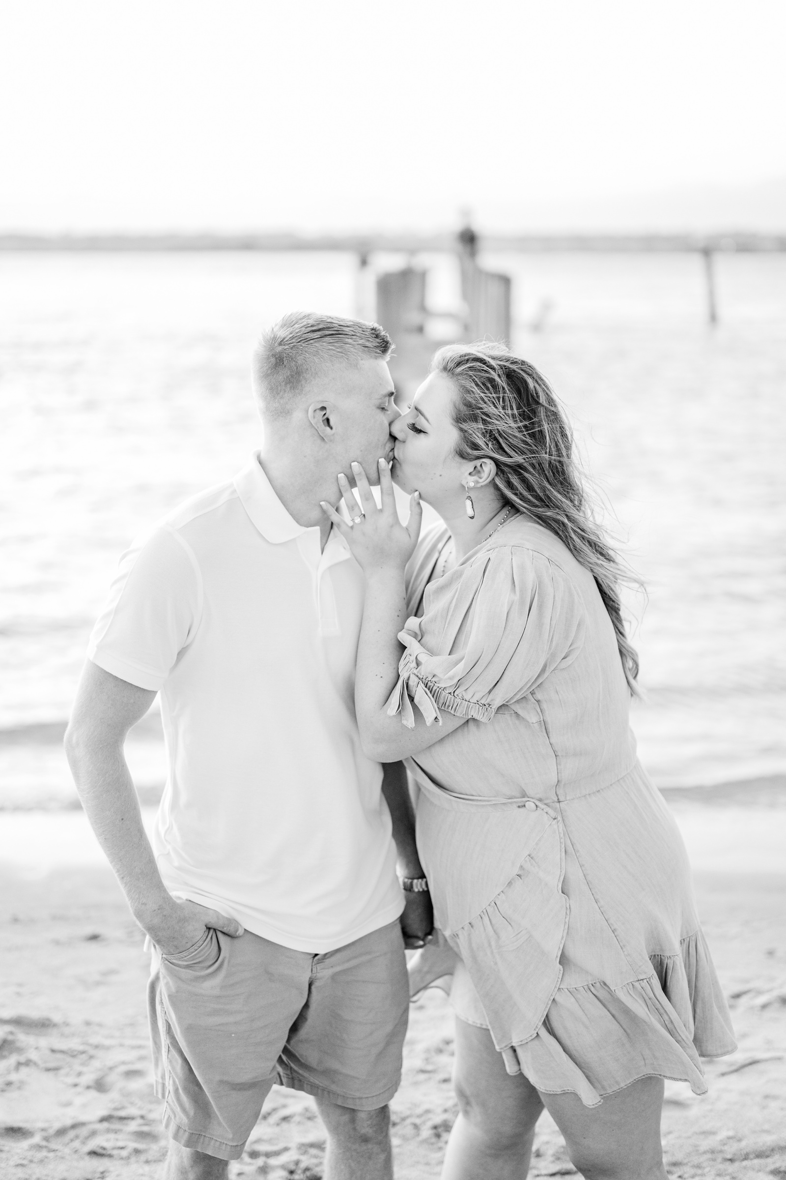 Surf City and Serenity Point in North Carolina engagement session