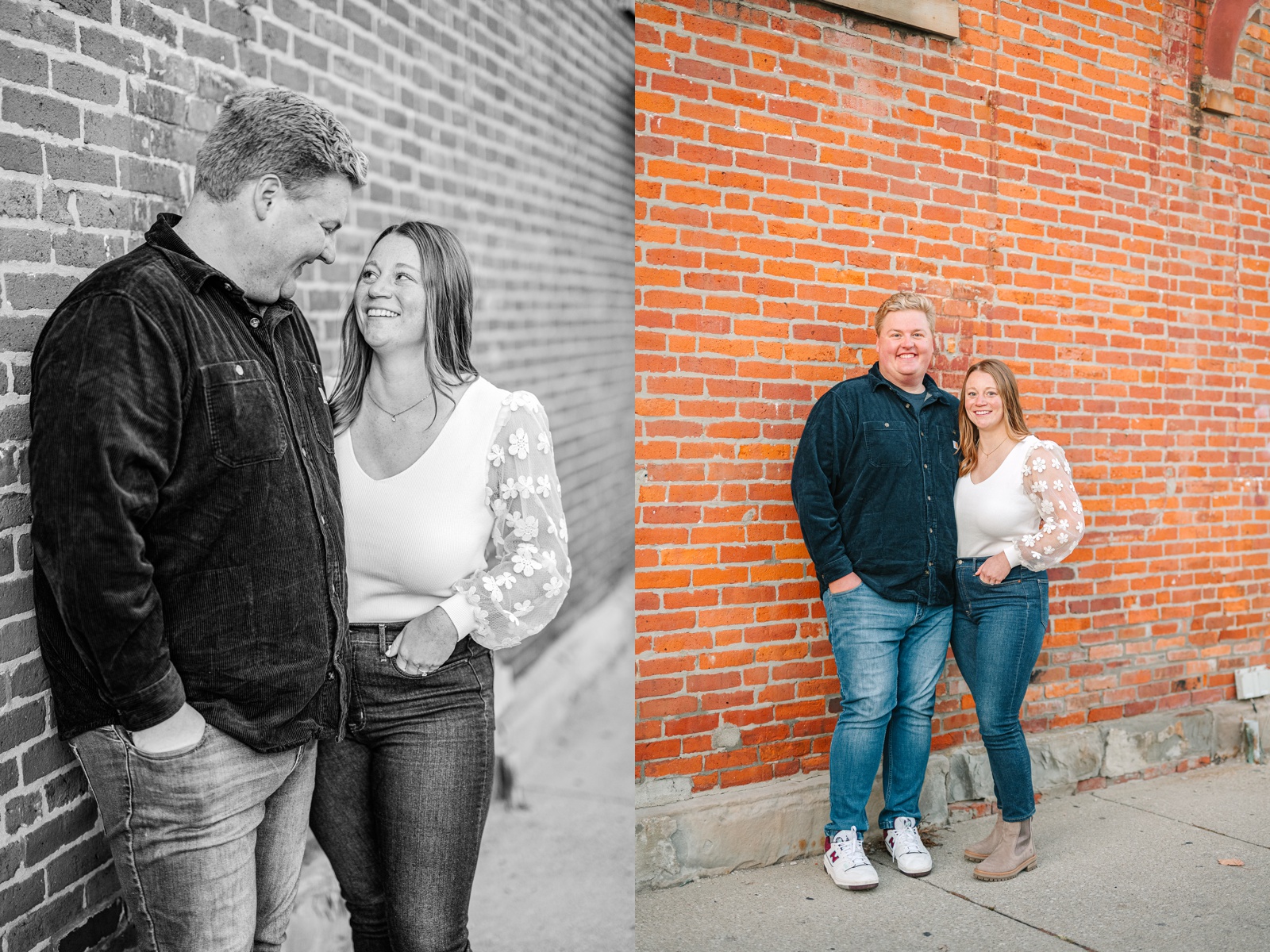 Fall Engagement Session at Inniswood and Westerville Ohio