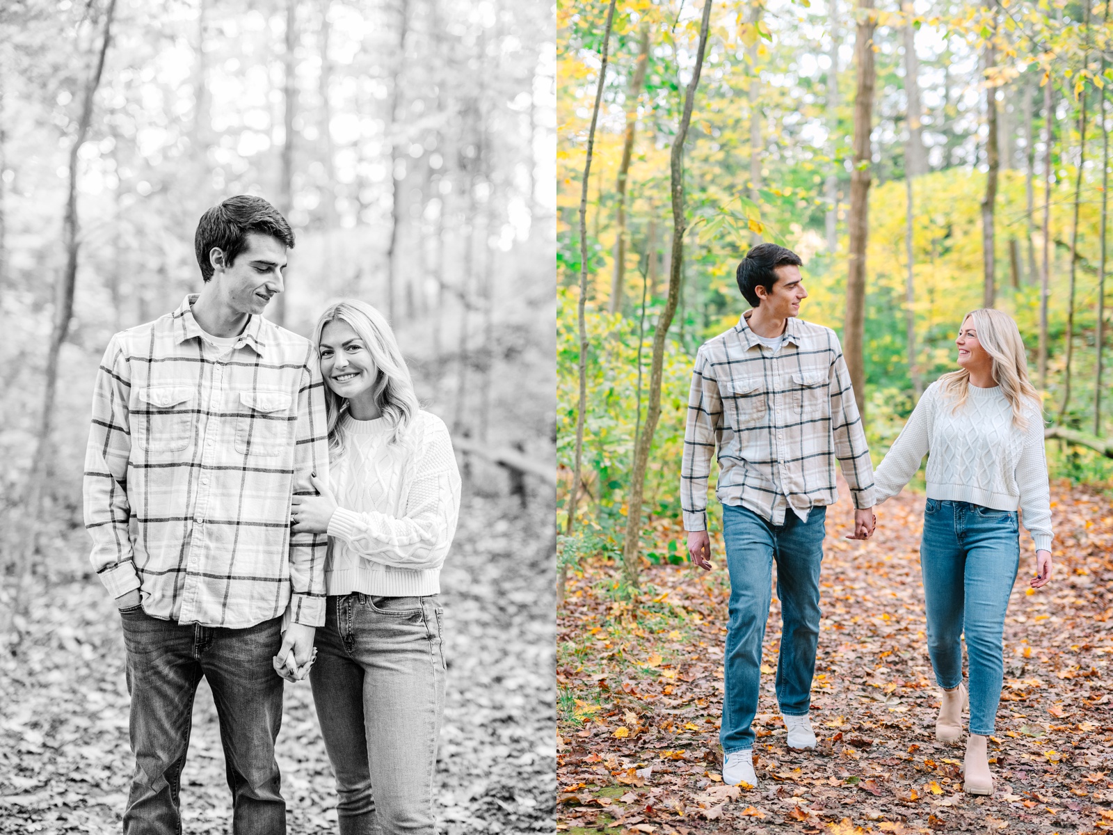 Fall Engagement at Squire's Castle