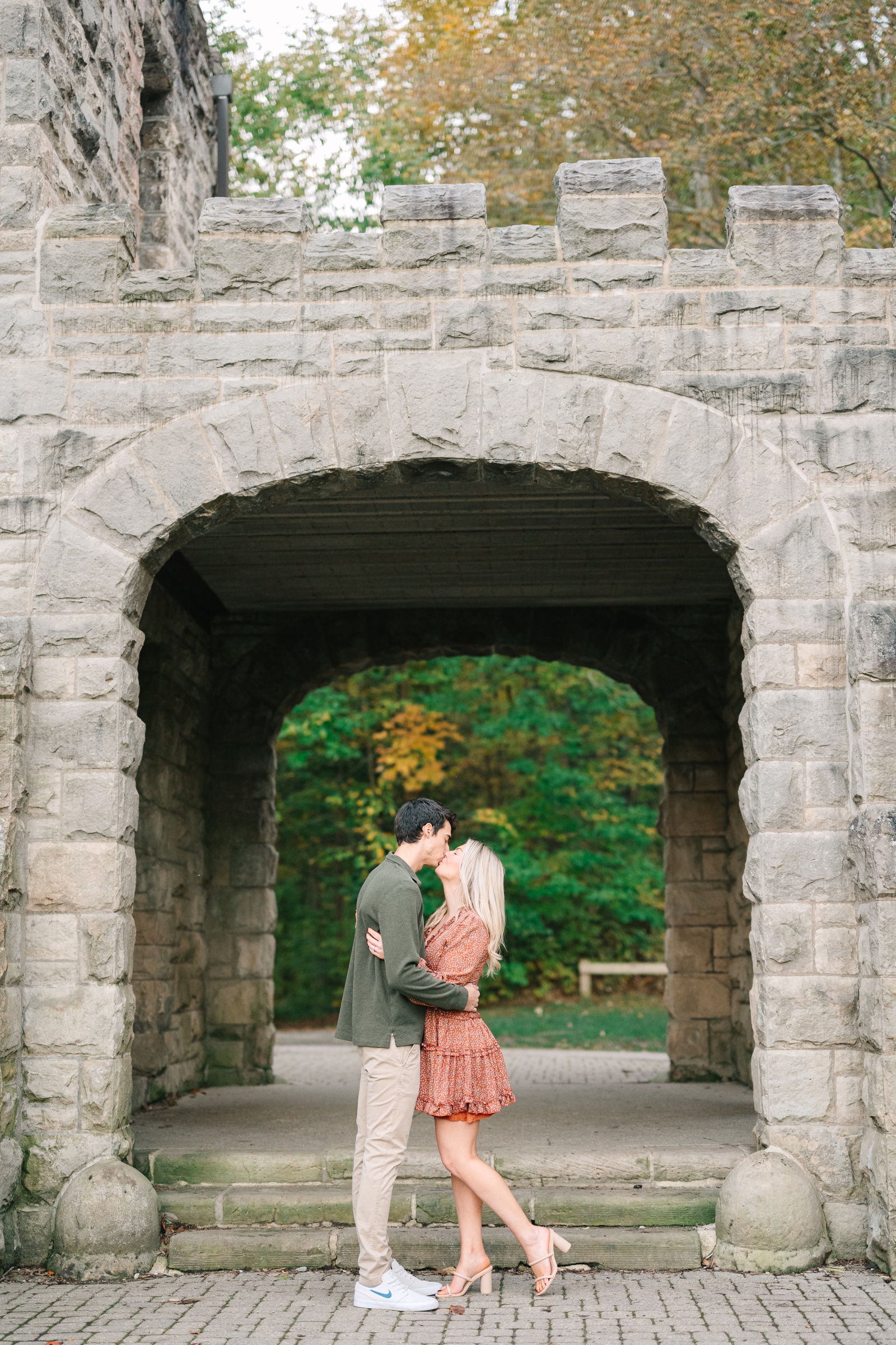 Fall Engagement at Squire's Castle