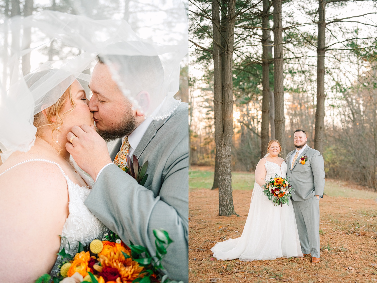 Fall Color Palette Wedding in Spencer Ohio