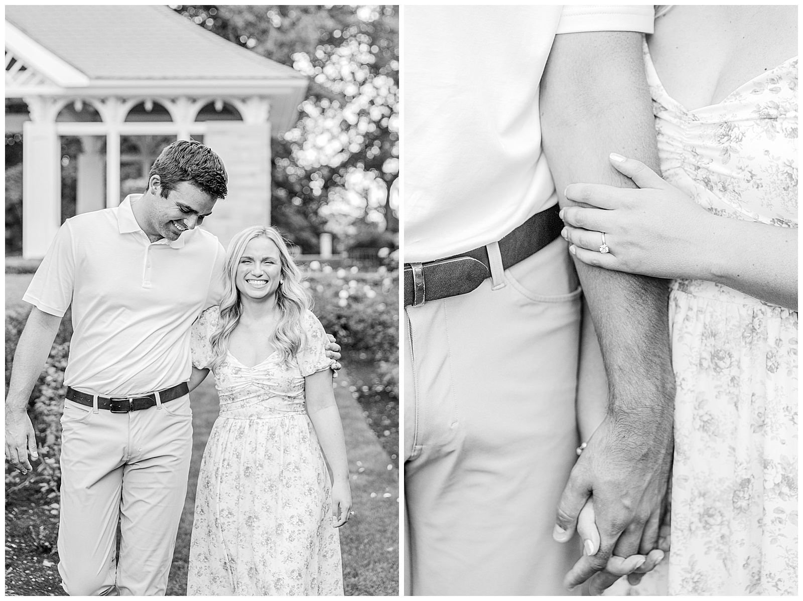 Summer Engagement Session at Cinderella Bridge and Fellows Riverside Park in Youngstown, OH | Heather J Photography | Ohio Wedding and Engagement Photographer