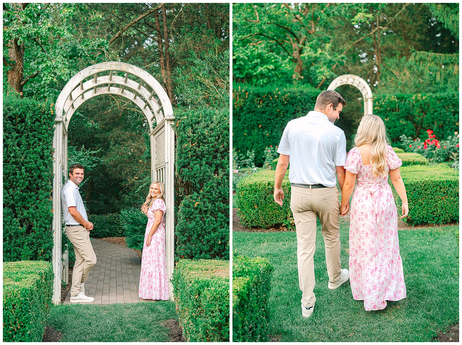 Summer Engagement Session at Cinderella Bridge and Fellows Riverside Park in Youngstown, OH | Heather J Photography | Ohio Wedding and Engagement Photographer