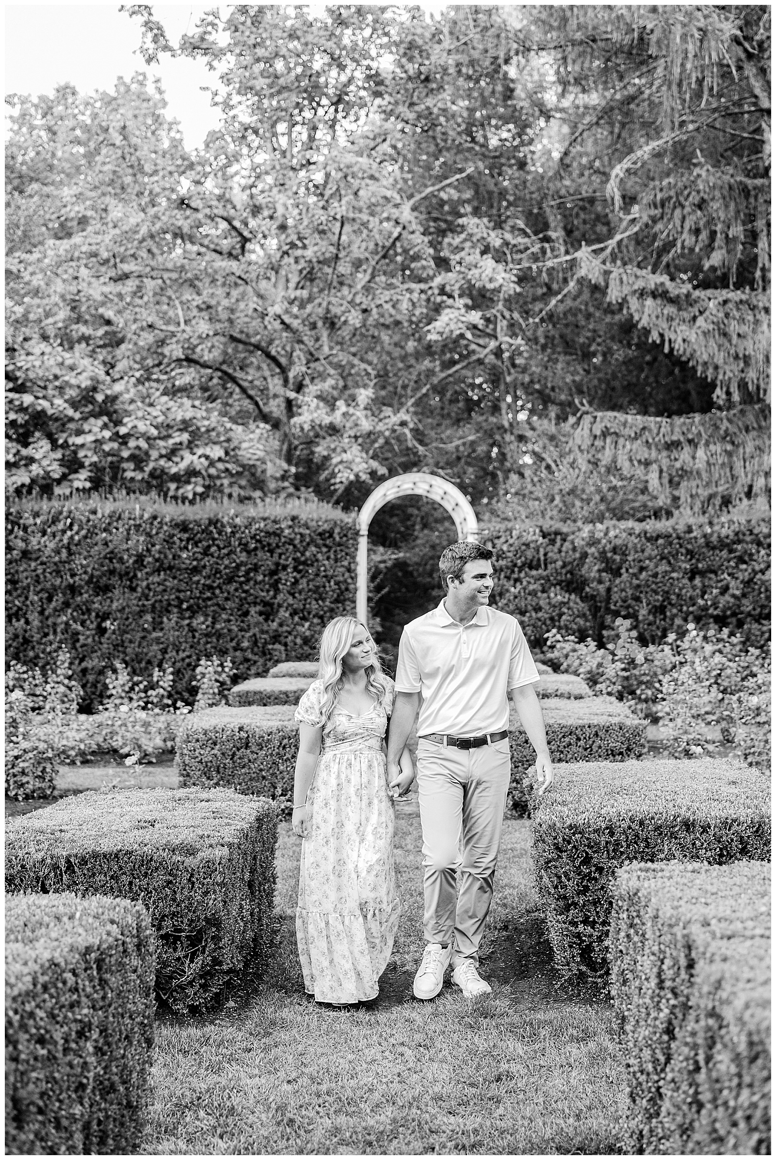 Summer Engagement Session at Cinderella Bridge and Fellows Riverside Park in Youngstown, OH | Heather J Photography | Ohio Wedding and Engagement Photographer