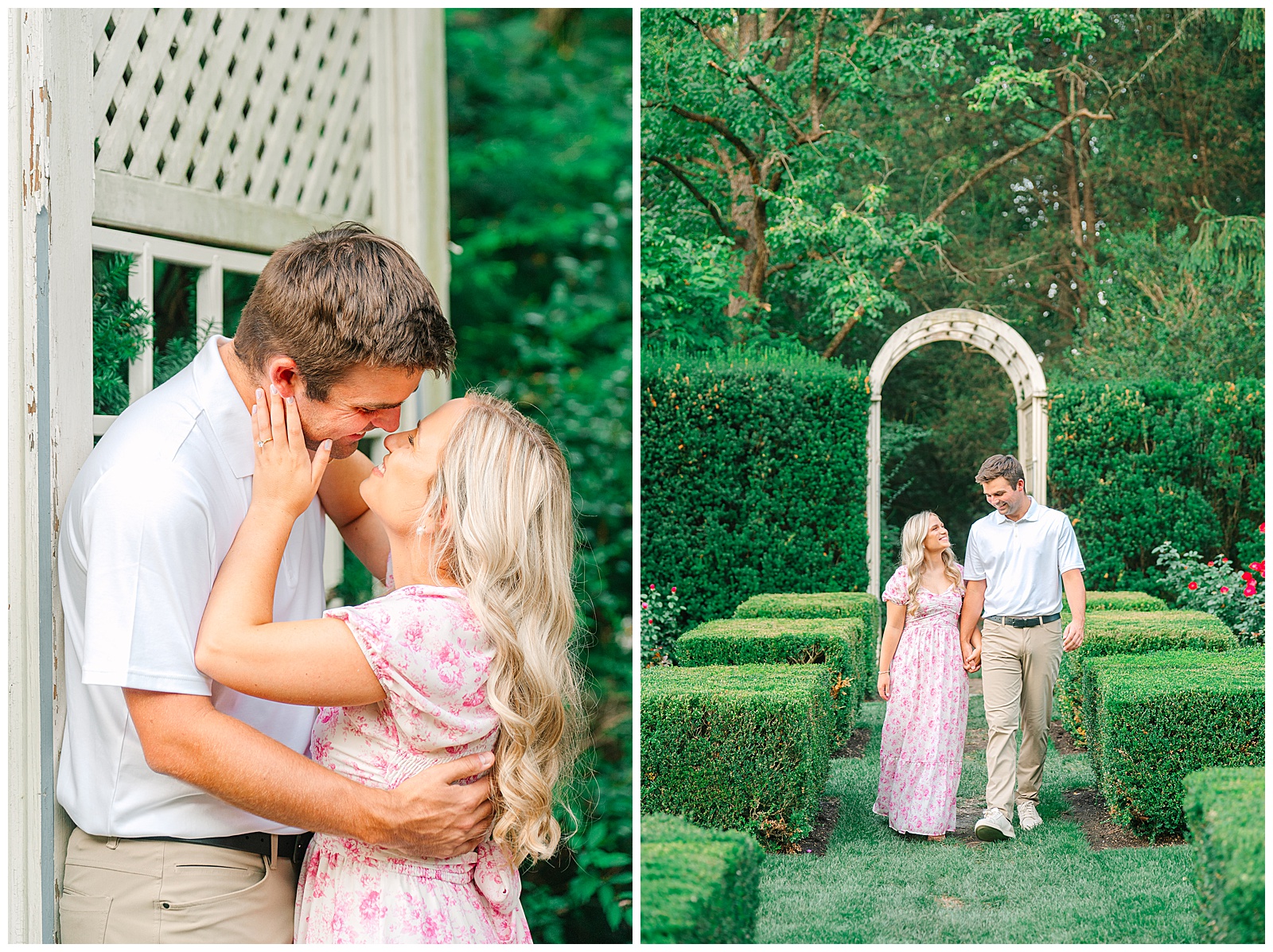 Summer Engagement Session at Cinderella Bridge and Fellows Riverside Park in Youngstown, OH | Heather J Photography | Ohio Wedding and Engagement Photographer