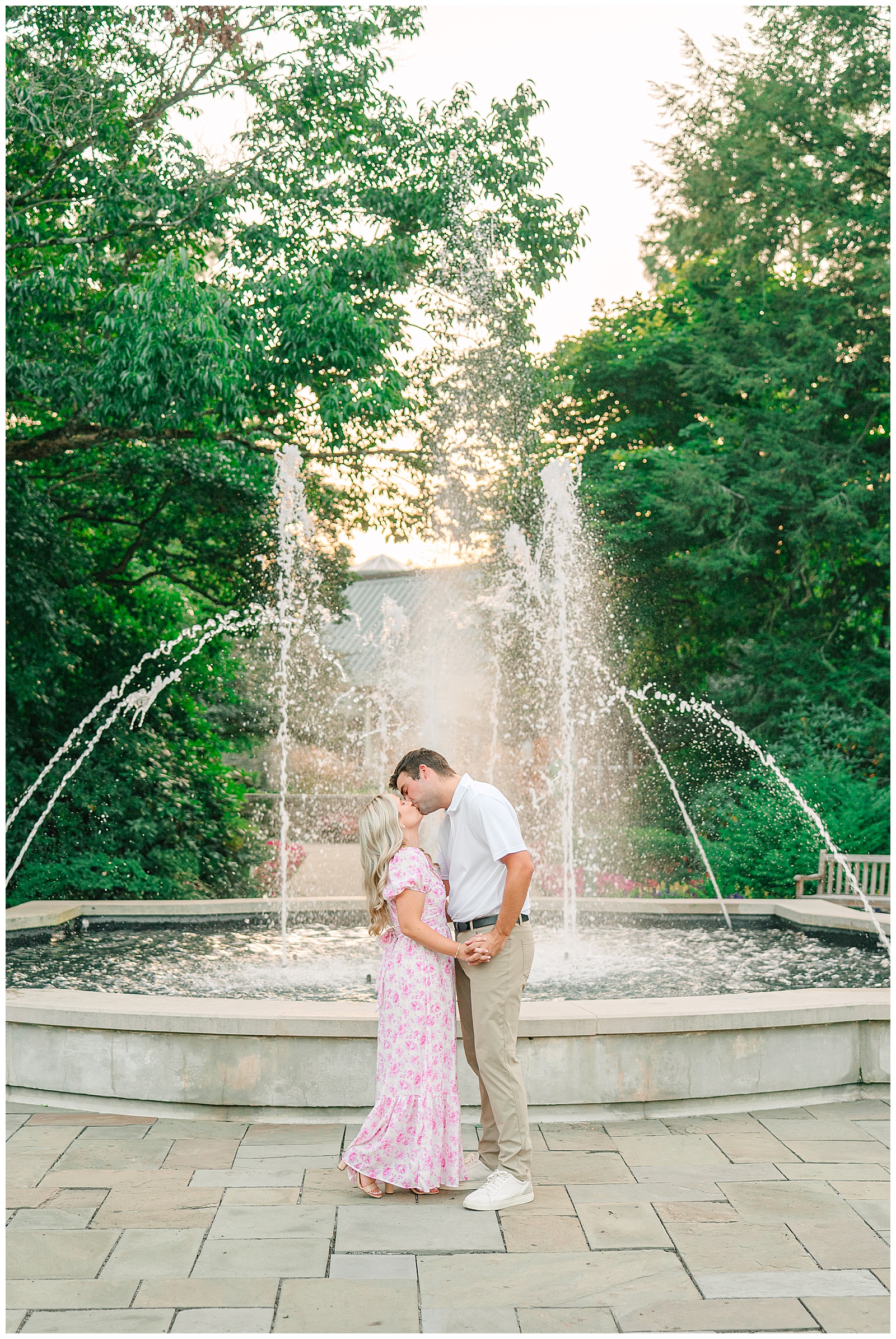 Summer Engagement Session at Cinderella Bridge and Fellows Riverside Park in Youngstown, OH | Heather J Photography | Ohio Wedding and Engagement Photographer