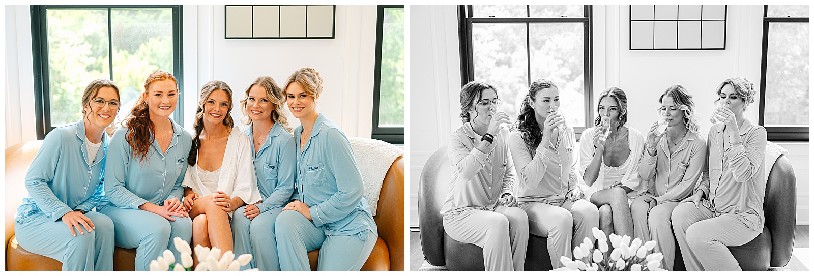 Blues and White Backyard Wedding in Clinton, Ohio | Heather J Photography | Ohio Wedding and Engagement Photographer
