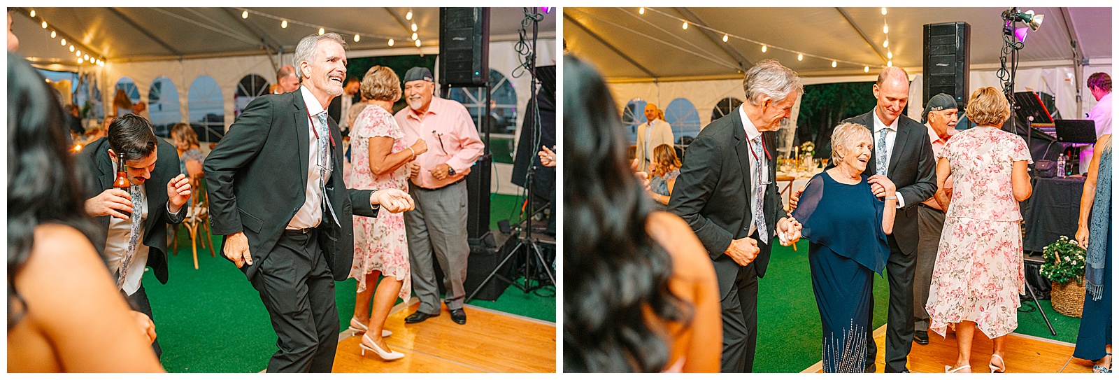 Blues and White Backyard Wedding in Clinton, Ohio | Heather J Photography | Ohio Wedding and Engagement Photographer