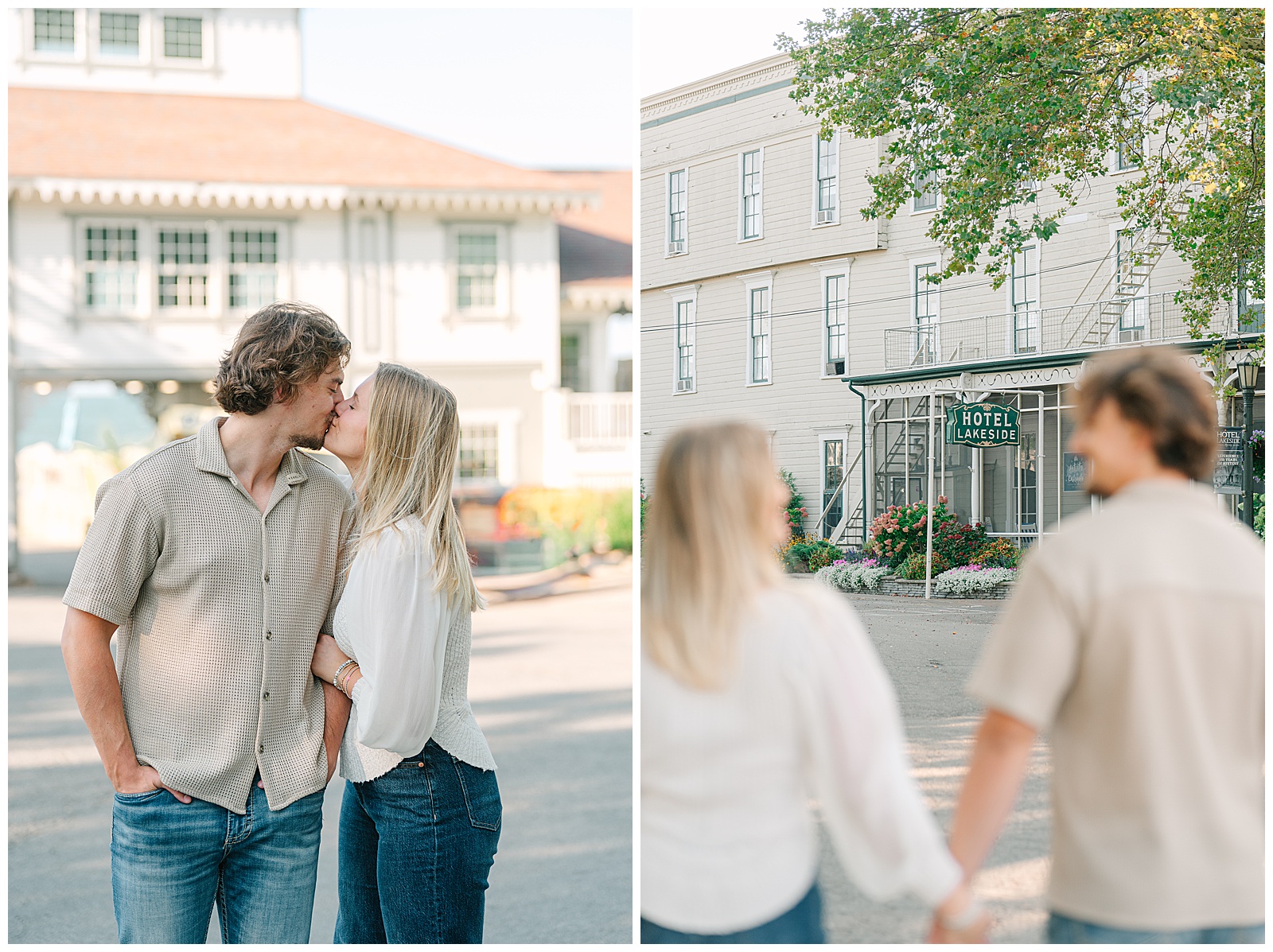 Early Fall Engagement Session at Lakeside and Marblehead Lighthouse | Heather J Photography | Ohio Engagement Photographer