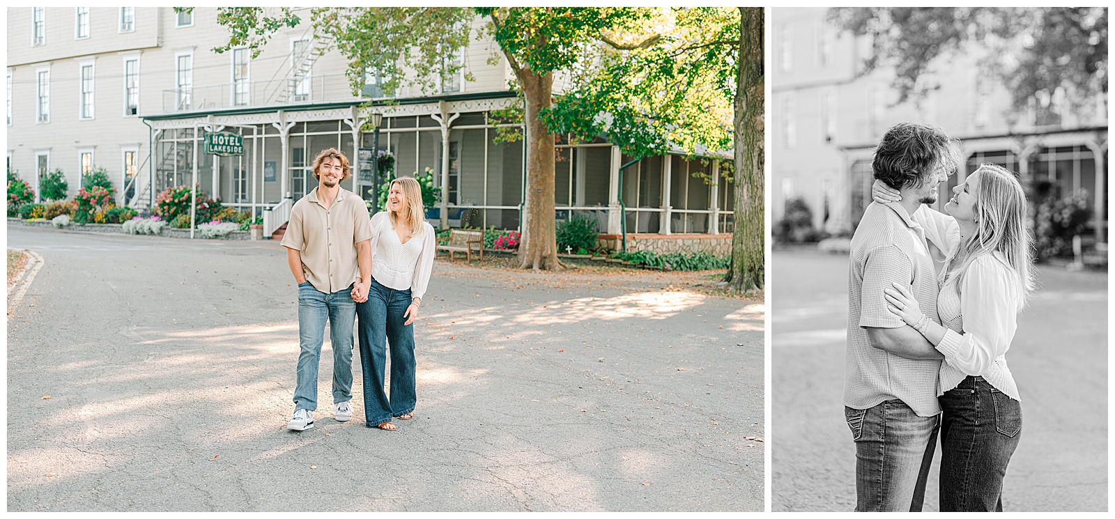 Early Fall Engagement Session at Lakeside and Marblehead Lighthouse | Heather J Photography | Ohio Engagement Photographer