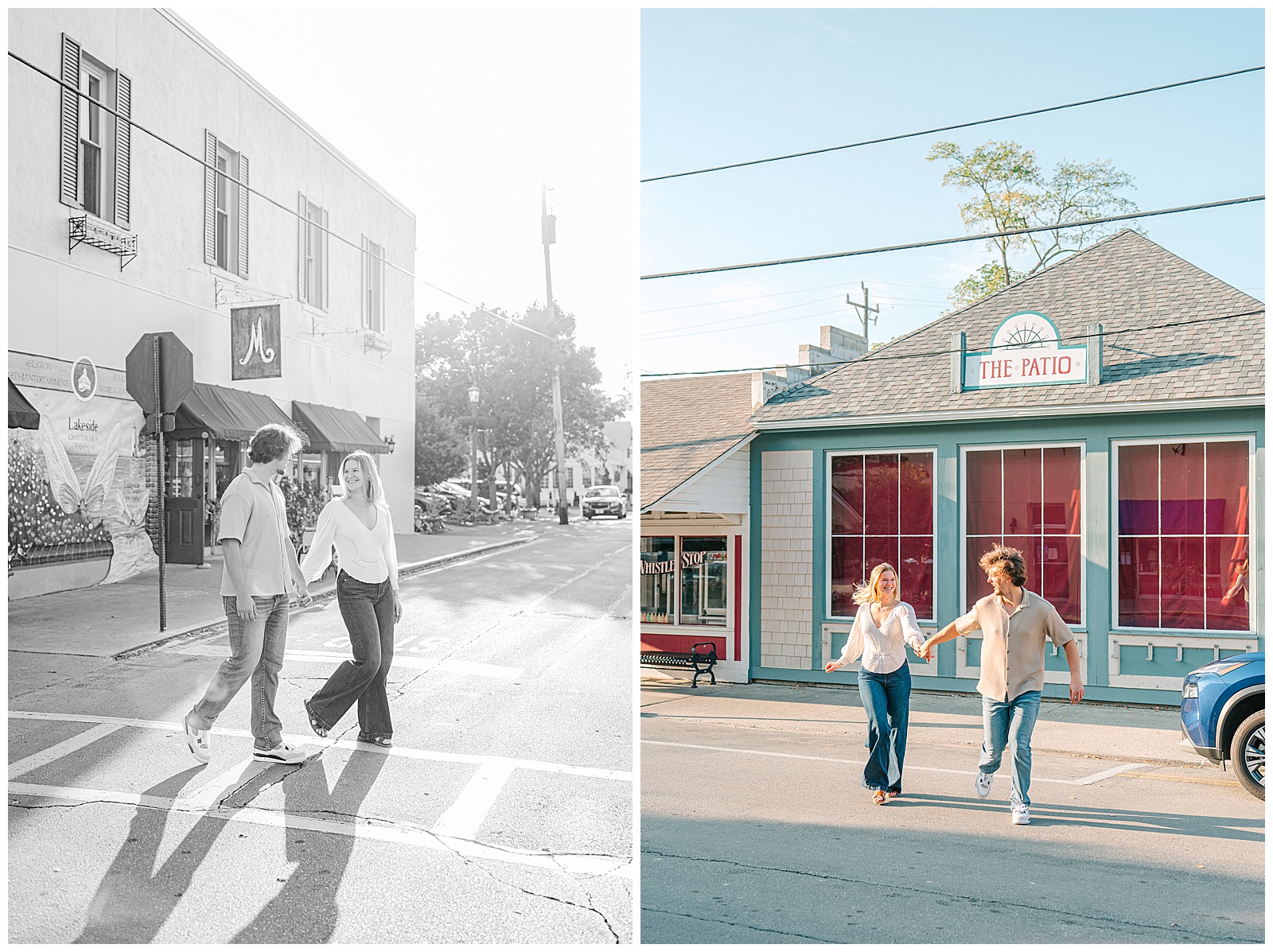 Early Fall Engagement Session at Lakeside and Marblehead Lighthouse | Heather J Photography | Ohio Engagement Photographer