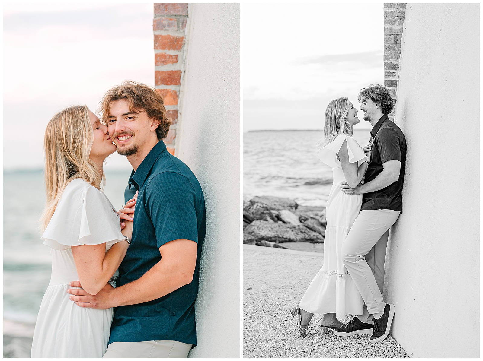 Early Fall Engagement Session at Lakeside and Marblehead Lighthouse | Heather J Photography | Ohio Engagement Photographer