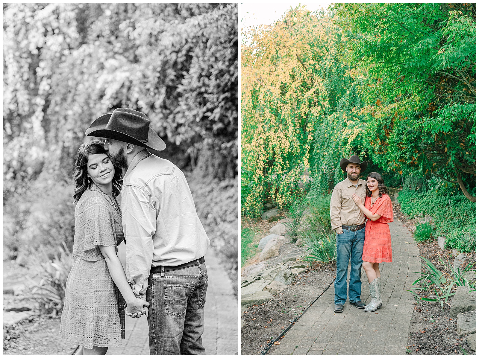 Early Fall Golden Hour at Secrest Arboretum in Wooster, OH | Heather J Photography | Ohio Engagement Photographer