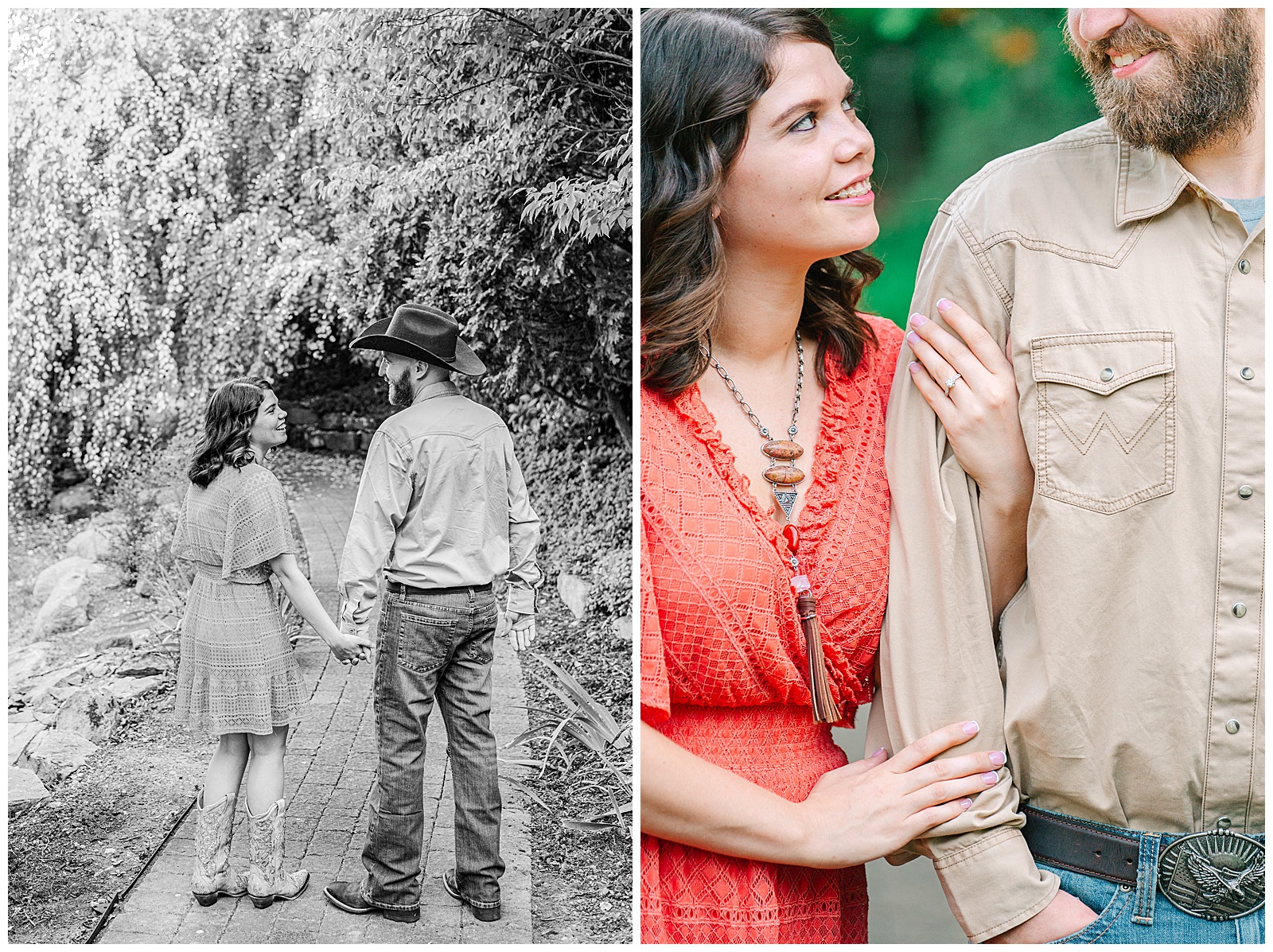 Early Fall Golden Hour at Secrest Arboretum in Wooster, OH | Heather J Photography | Ohio Engagement Photographer