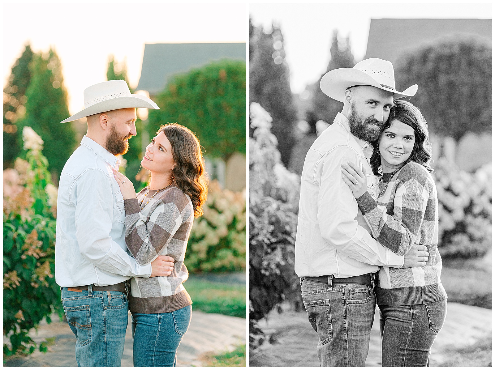 Early Fall Golden Hour at Secrest Arboretum in Wooster, OH | Heather J Photography | Ohio Engagement Photographer