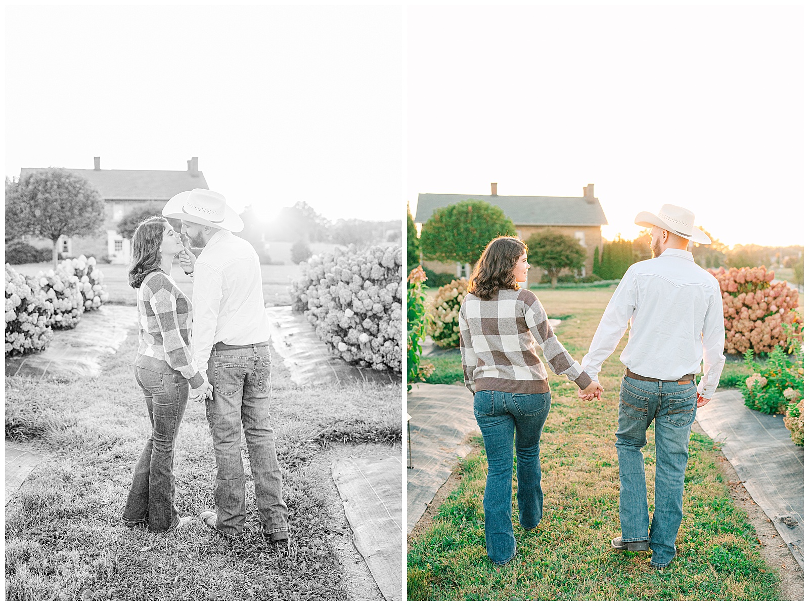 Early Fall Golden Hour at Secrest Arboretum in Wooster, OH | Heather J Photography | Ohio Engagement Photographer