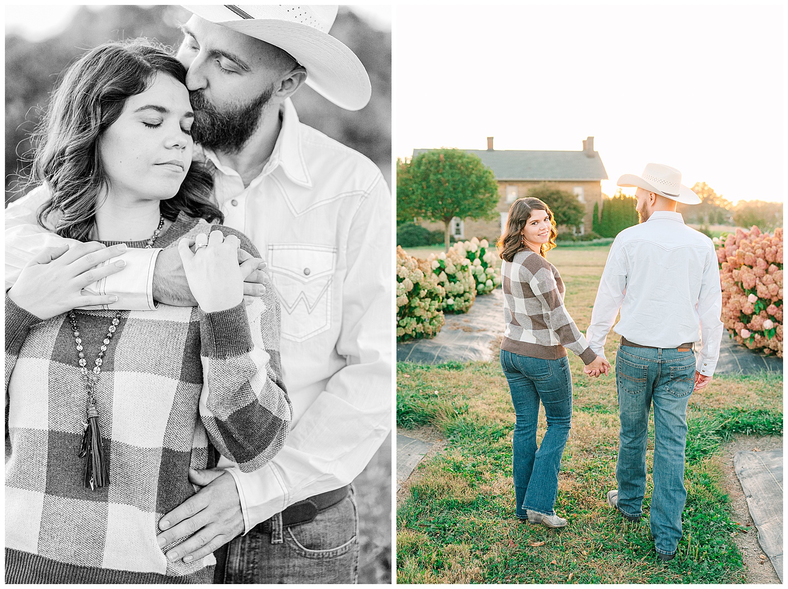 Early Fall Golden Hour at Secrest Arboretum in Wooster, OH | Heather J Photography | Ohio Engagement Photographer