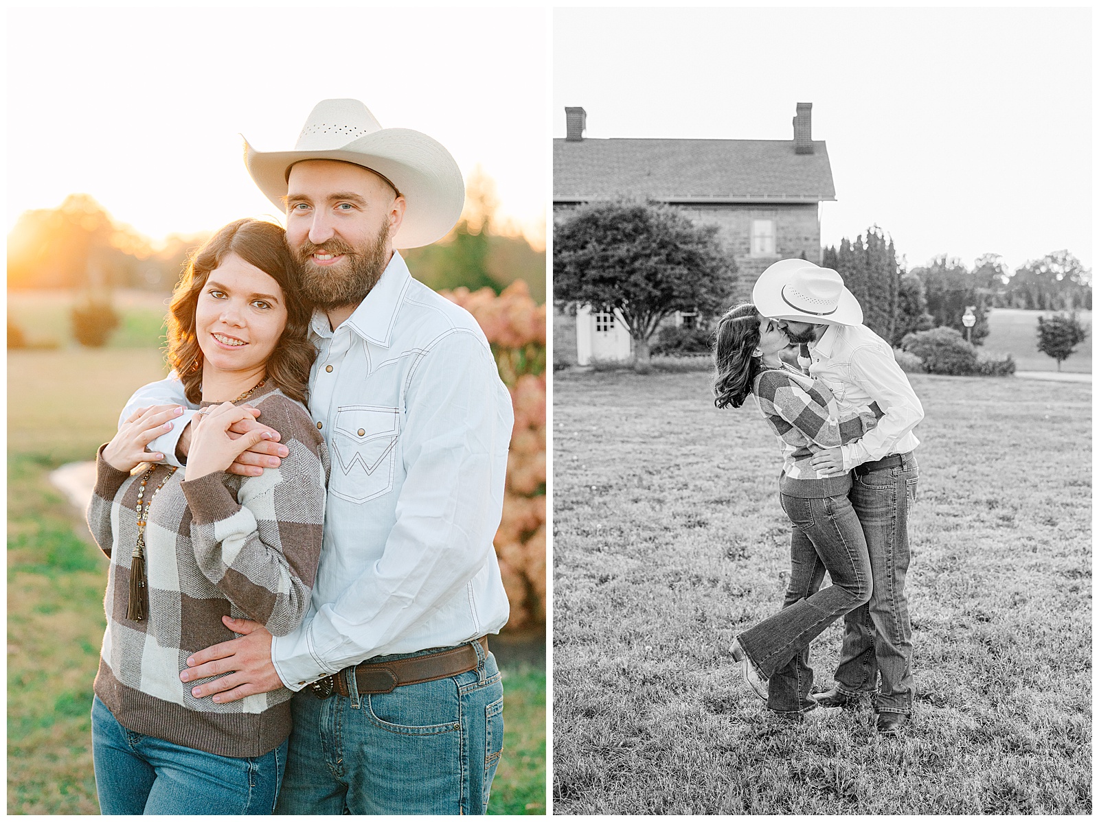 Early Fall Golden Hour at Secrest Arboretum in Wooster, OH | Heather J Photography | Ohio Engagement Photographer