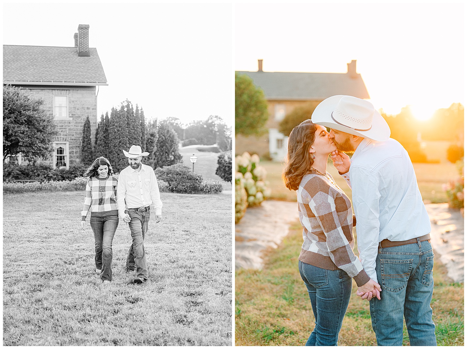 Early Fall Golden Hour at Secrest Arboretum in Wooster, OH | Heather J Photography | Ohio Engagement Photographer