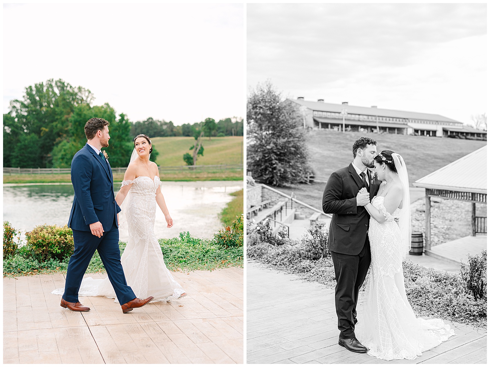 Early Fall Wedding at Diamond Lake Event Barn | Heather J Photography | Ohio Engagement Photographer