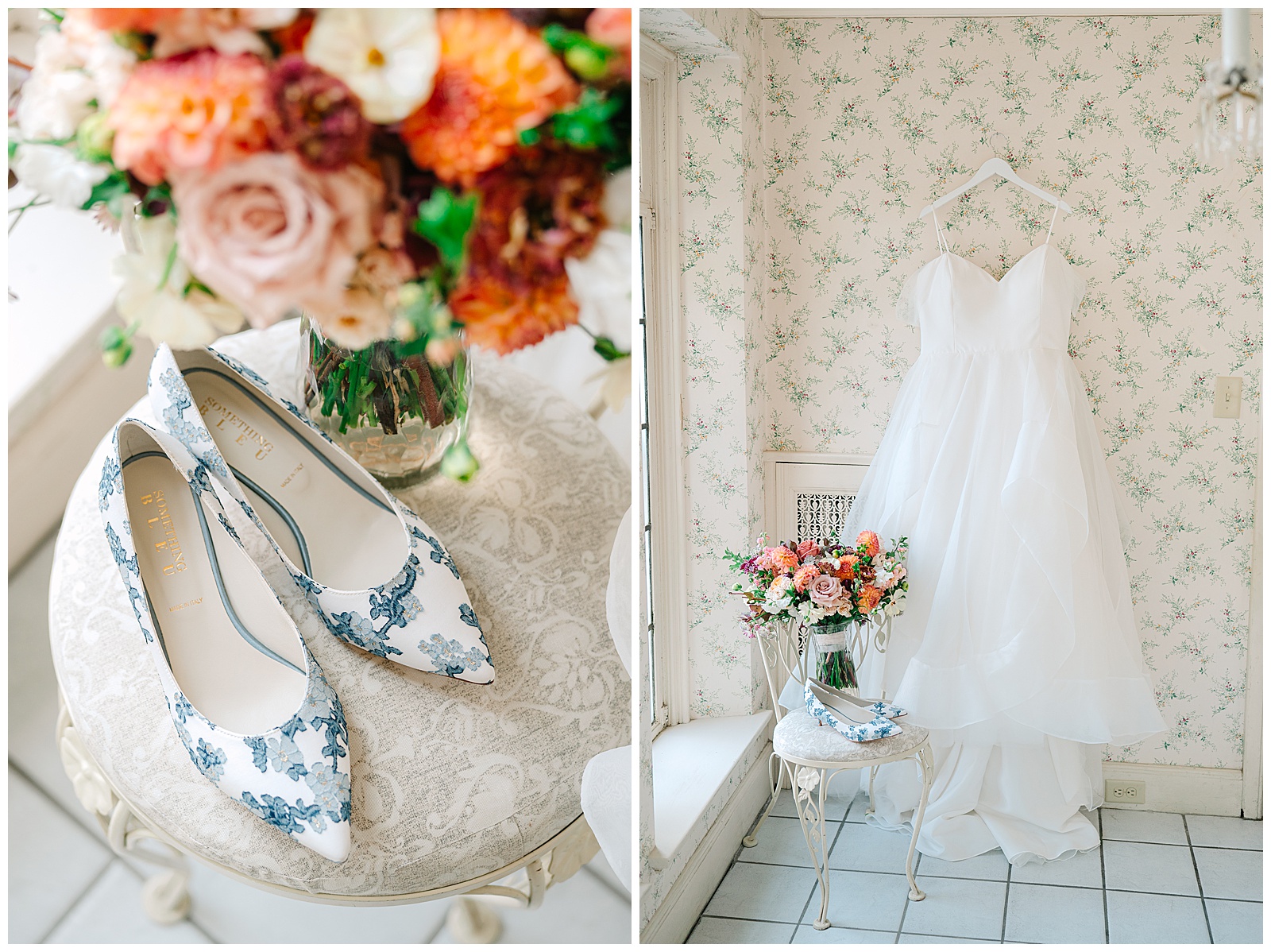 Early Fall Wedding at Tudor House at Mason's Cove | Heather J Photography | Ohio Engagement Photographer