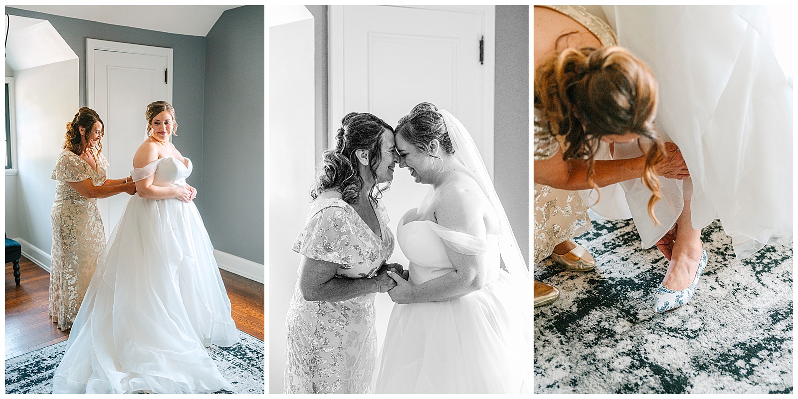 Early Fall Wedding at Tudor House at Mason's Cove | Heather J Photography | Ohio Engagement Photographer