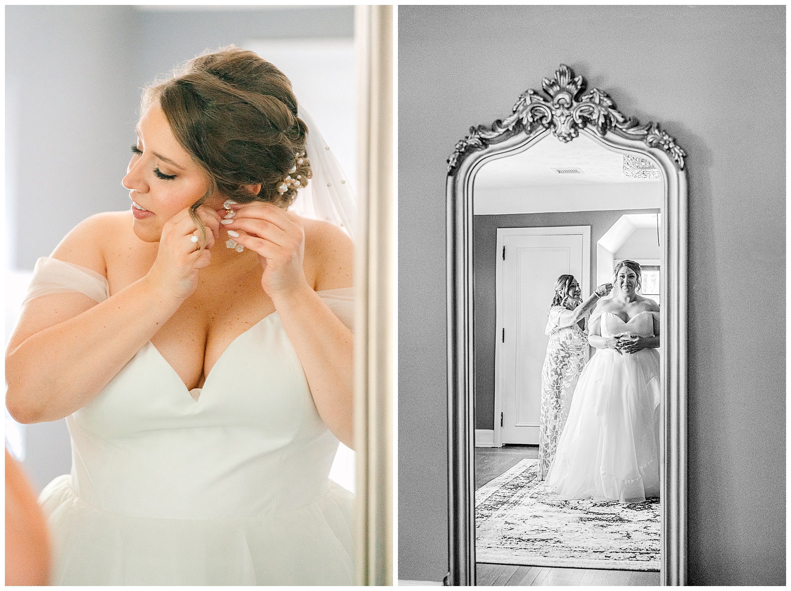 Early Fall Wedding at Tudor House at Mason's Cove | Heather J Photography | Ohio Engagement Photographer