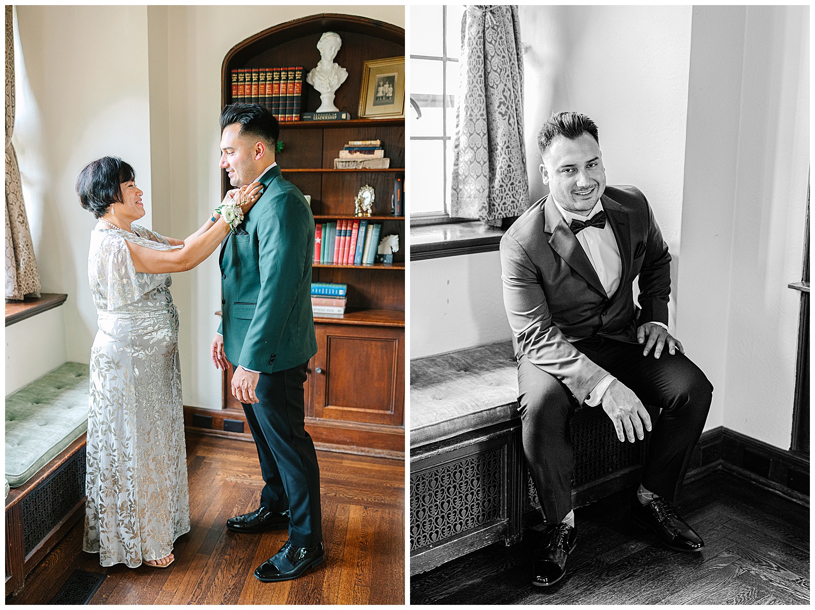 Early Fall Wedding at Tudor House at Mason's Cove | Heather J Photography | Ohio Engagement Photographer