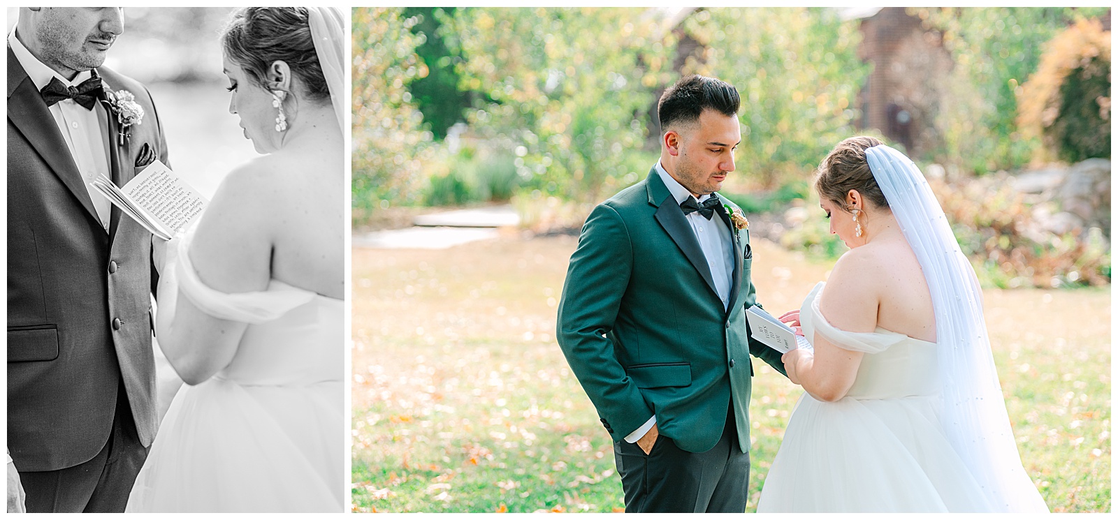 Early Fall Wedding at Tudor House at Mason's Cove | Heather J Photography | Ohio Engagement Photographer