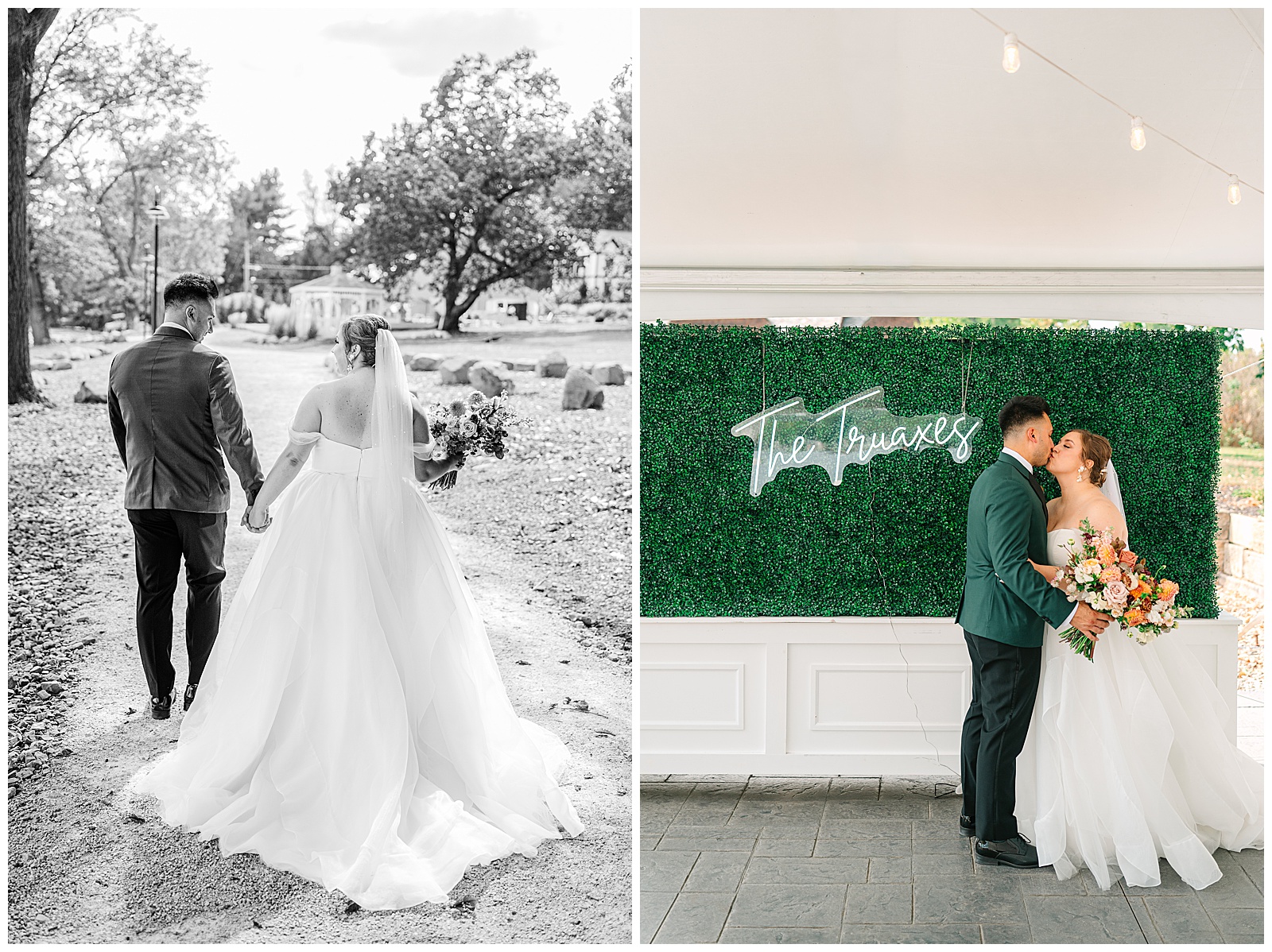 Early Fall Wedding at Tudor House at Mason's Cove | Heather J Photography | Ohio Engagement Photographer