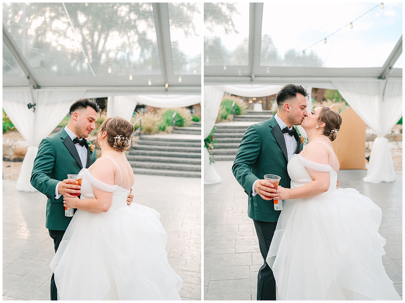 Early Fall Wedding at Tudor House at Mason's Cove | Heather J Photography | Ohio Engagement Photographer