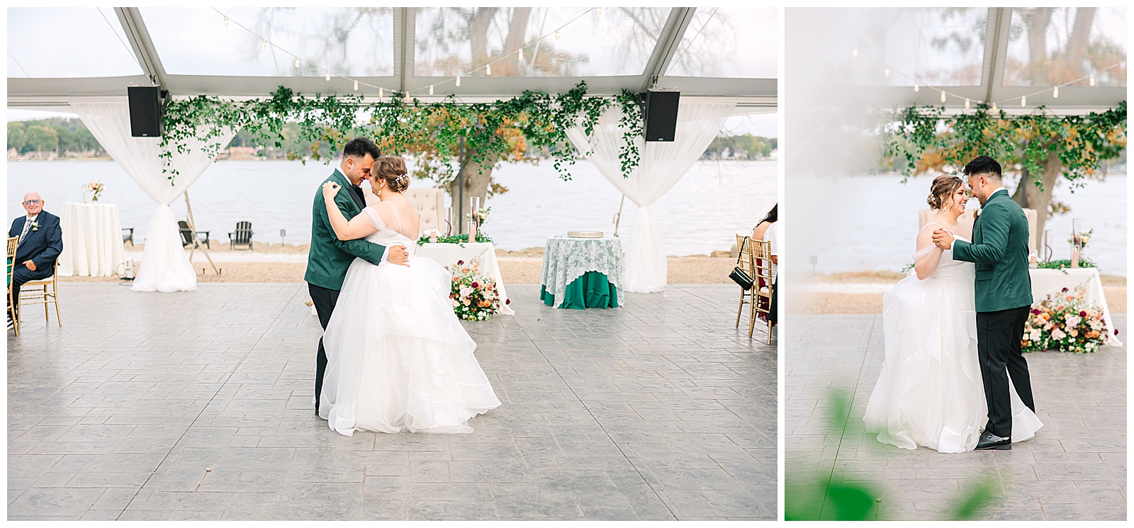 Early Fall Wedding at Tudor House at Mason's Cove | Heather J Photography | Ohio Engagement Photographer