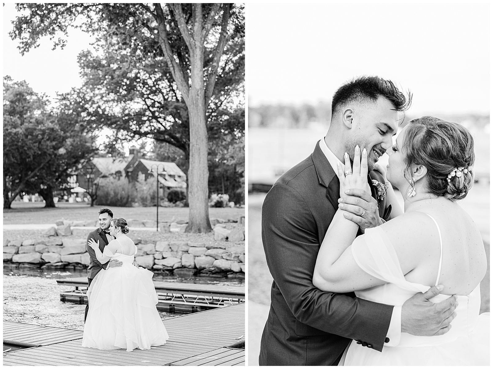 Early Fall Wedding at Tudor House at Mason's Cove | Heather J Photography | Ohio Engagement Photographer