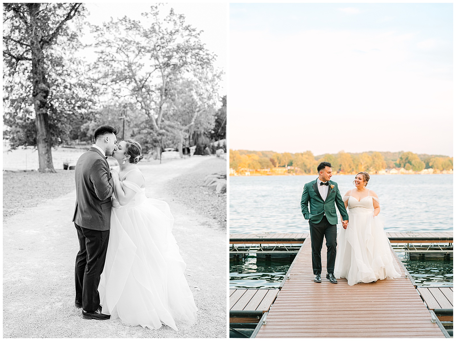 Early Fall Wedding at Tudor House at Mason's Cove | Heather J Photography | Ohio Engagement Photographer