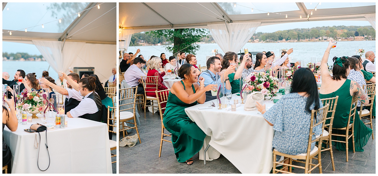 Early Fall Wedding at Tudor House at Mason's Cove | Heather J Photography | Ohio Engagement Photographer