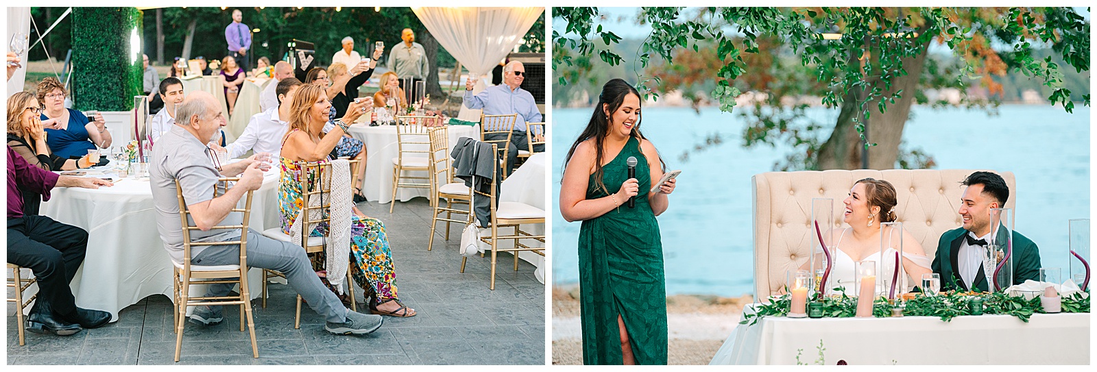 Early Fall Wedding at Tudor House at Mason's Cove | Heather J Photography | Ohio Engagement Photographer