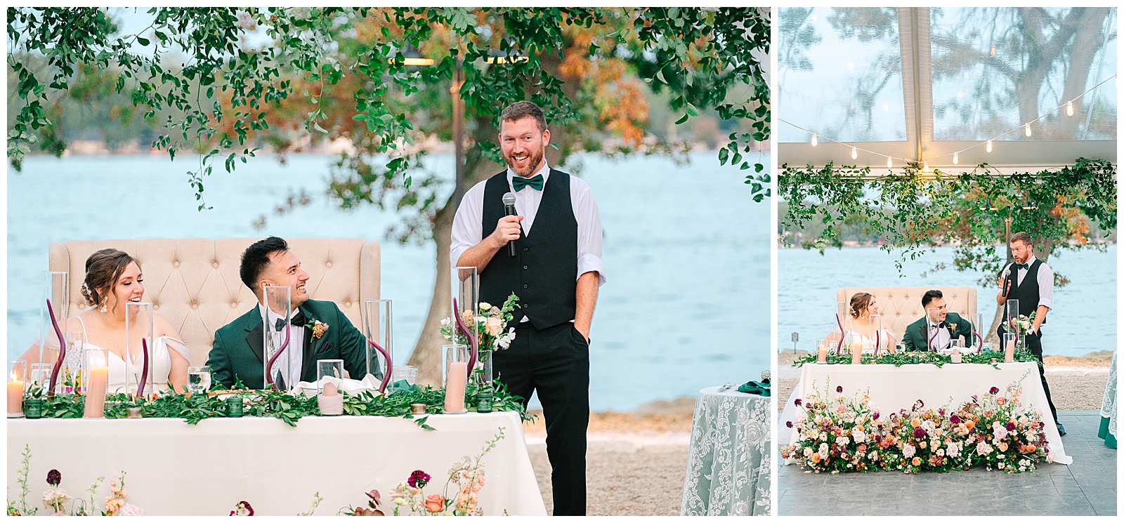 Early Fall Wedding at Tudor House at Mason's Cove | Heather J Photography | Ohio Engagement Photographer