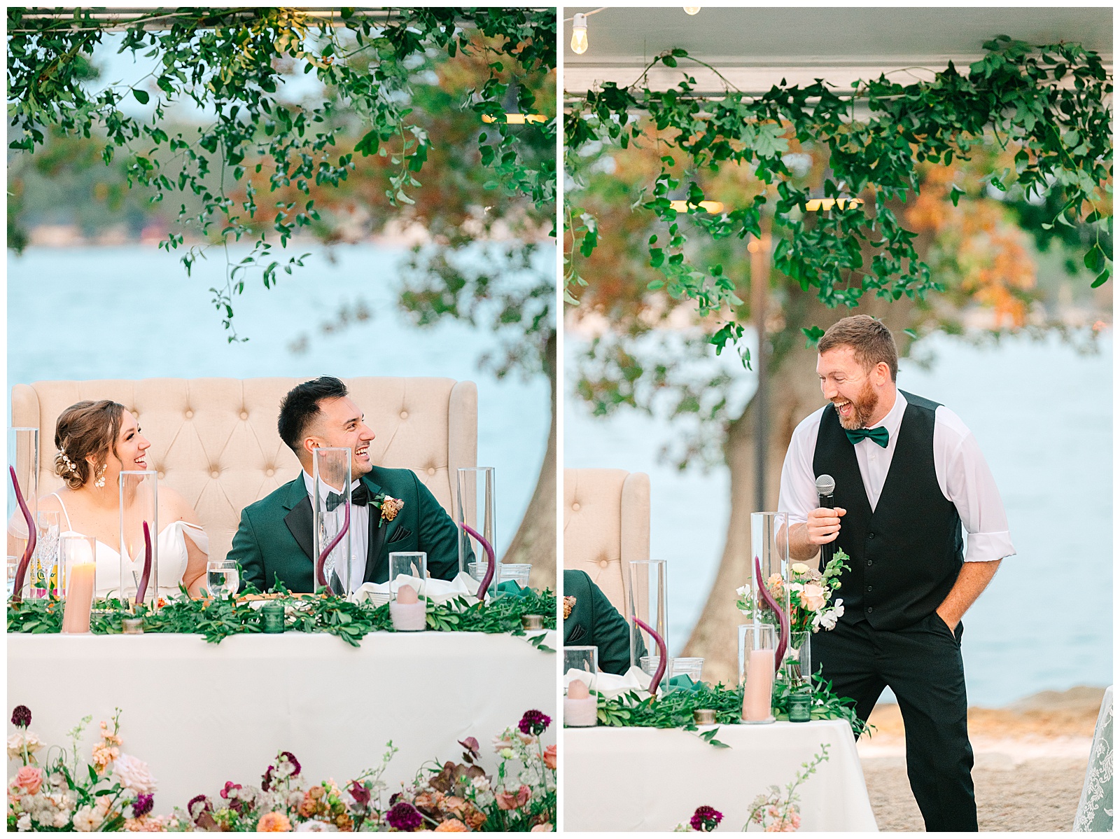 Early Fall Wedding at Tudor House at Mason's Cove | Heather J Photography | Ohio Engagement Photographer