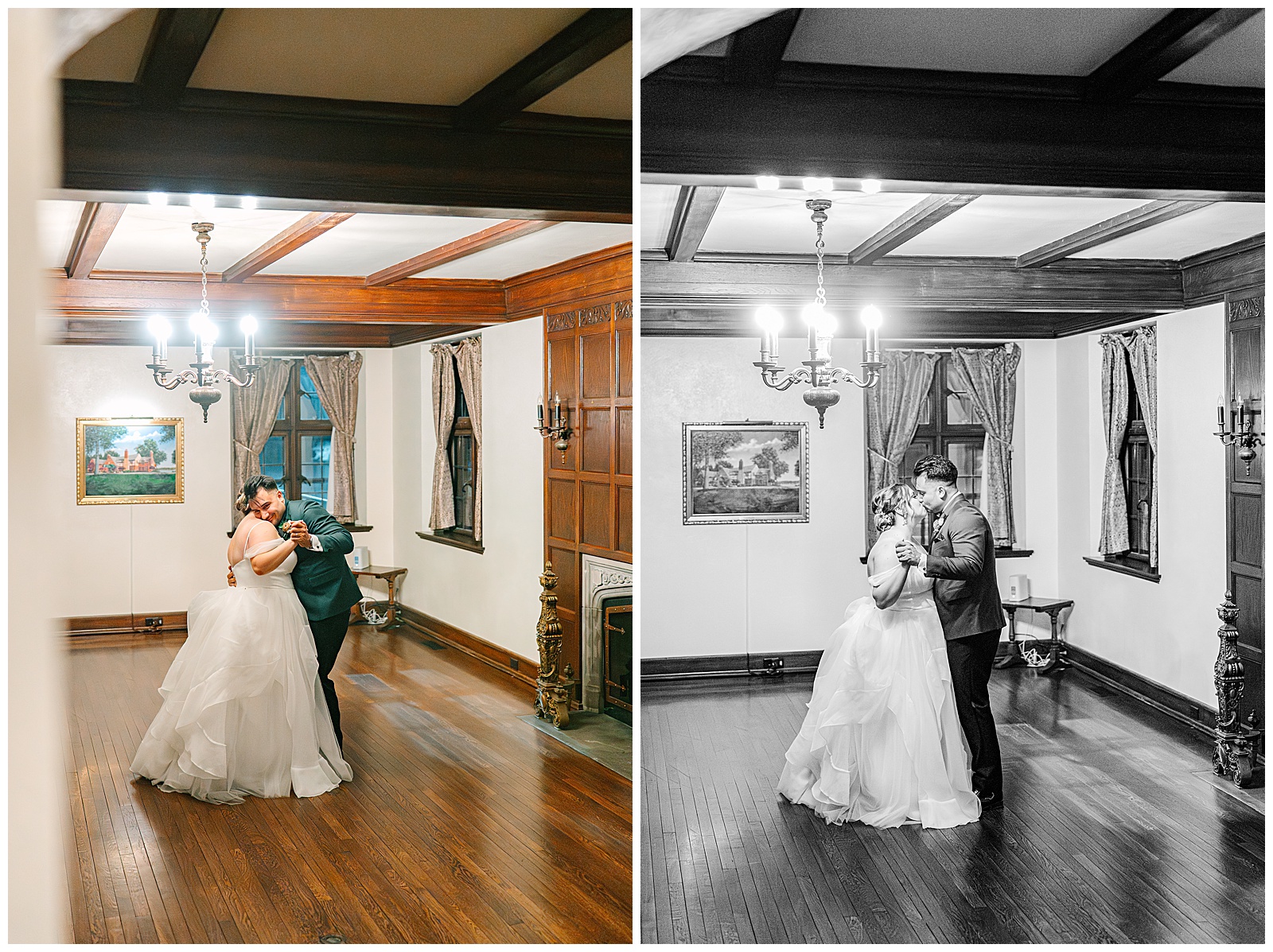 Early Fall Wedding at Tudor House at Mason's Cove | Heather J Photography | Ohio Engagement Photographer