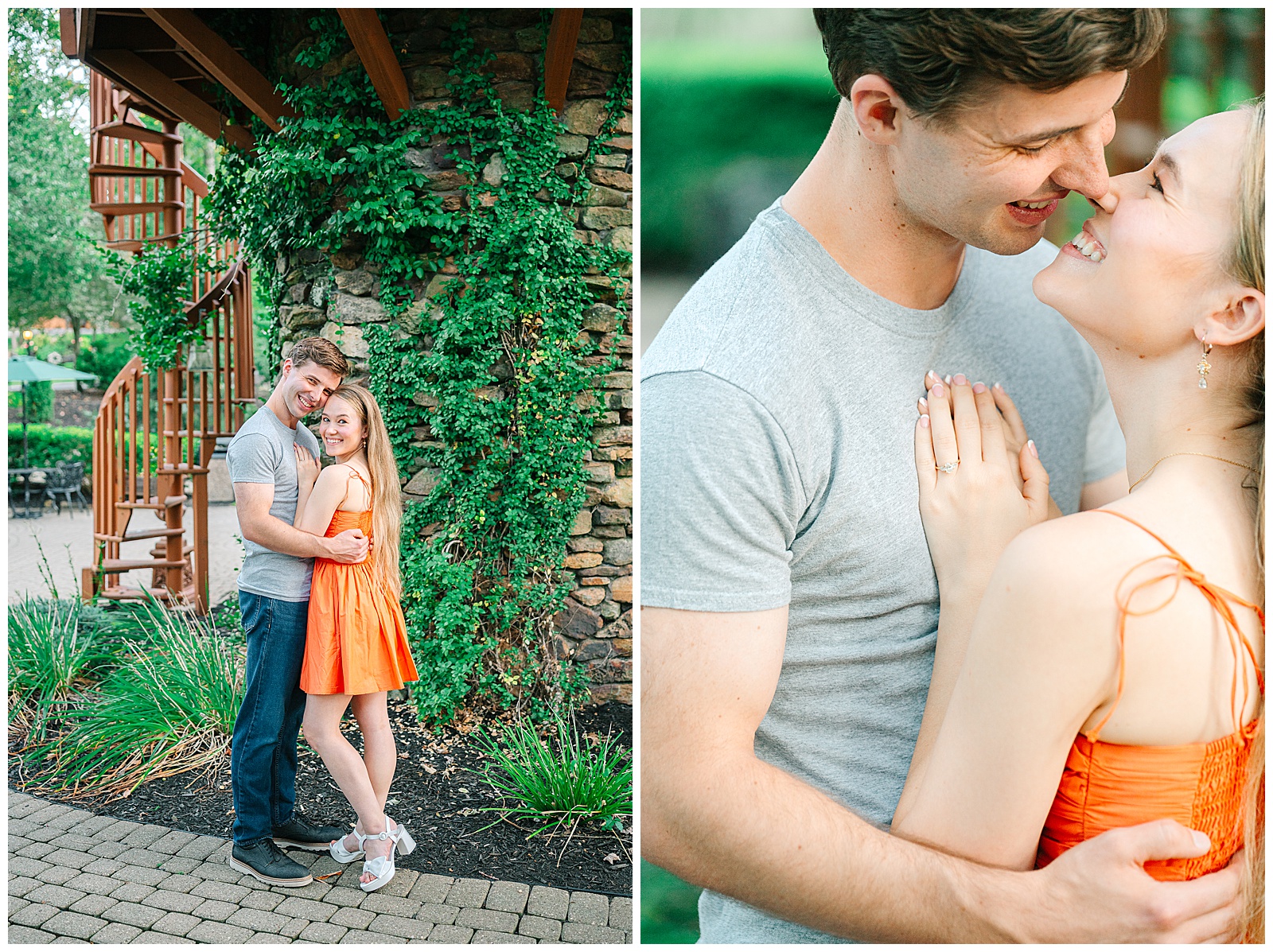 Summer Engagement at Landoll's Mohican Castle | Heather J Photography | Ohio Wedding and Engagement Photographer