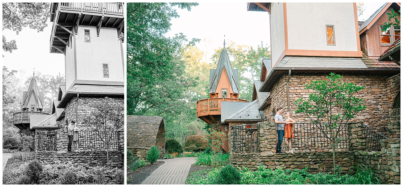 Summer Engagement at Landoll's Mohican Castle | Heather J Photography | Ohio Wedding and Engagement Photographer
