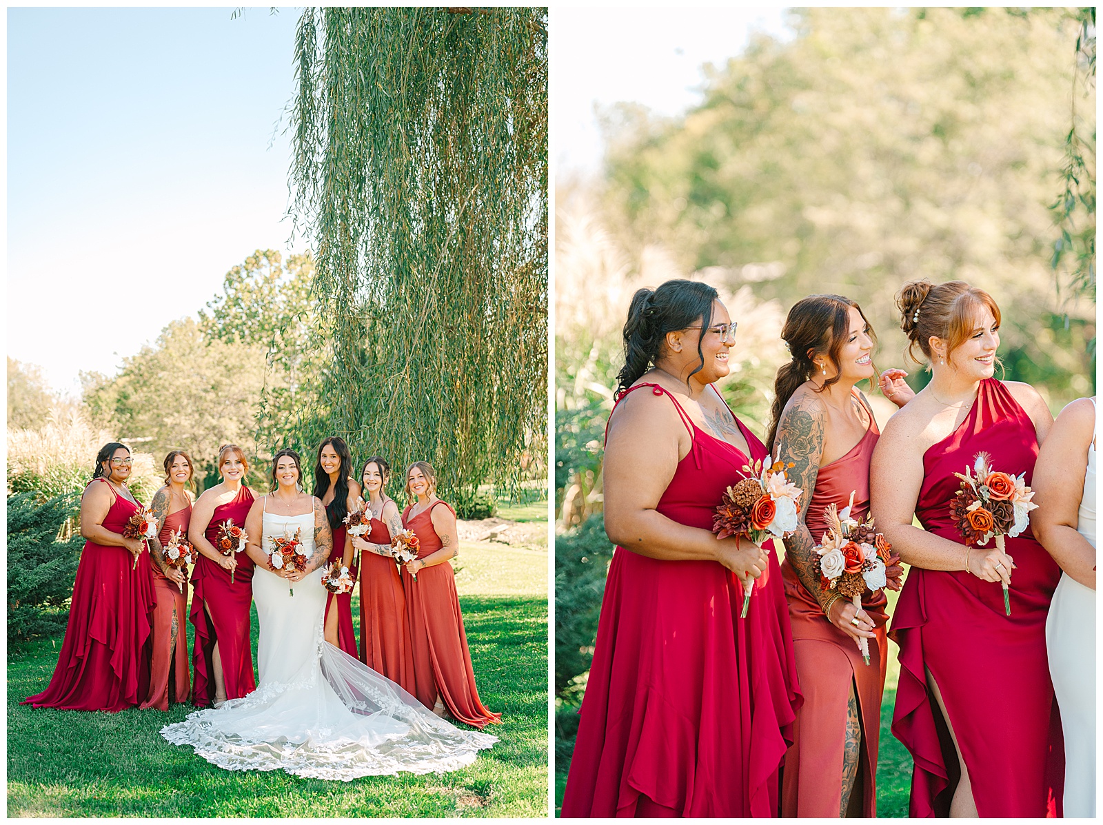 Everhart Gathering Place in Nevada Ohio Fall Wedding | Heather J Photography | Ohio Engagement Photographer
