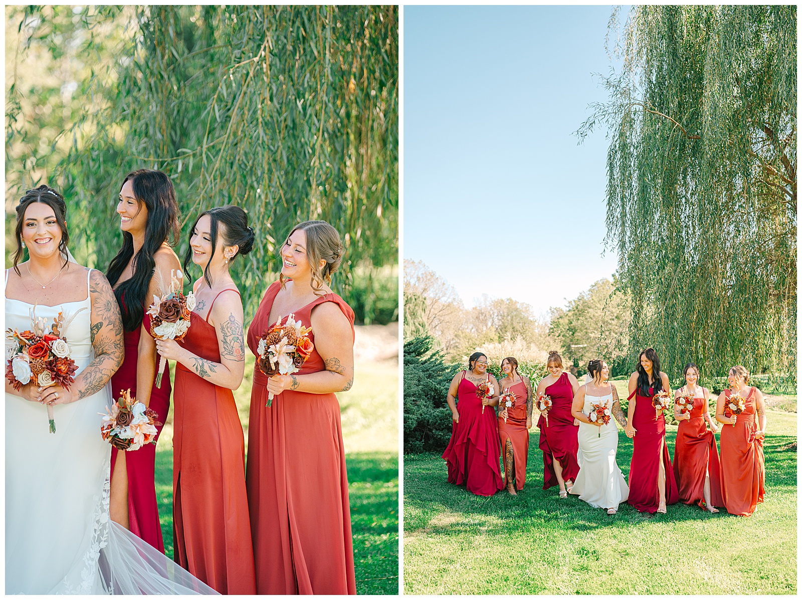 Everhart Gathering Place in Nevada Ohio Fall Wedding | Heather J Photography | Ohio Engagement Photographer