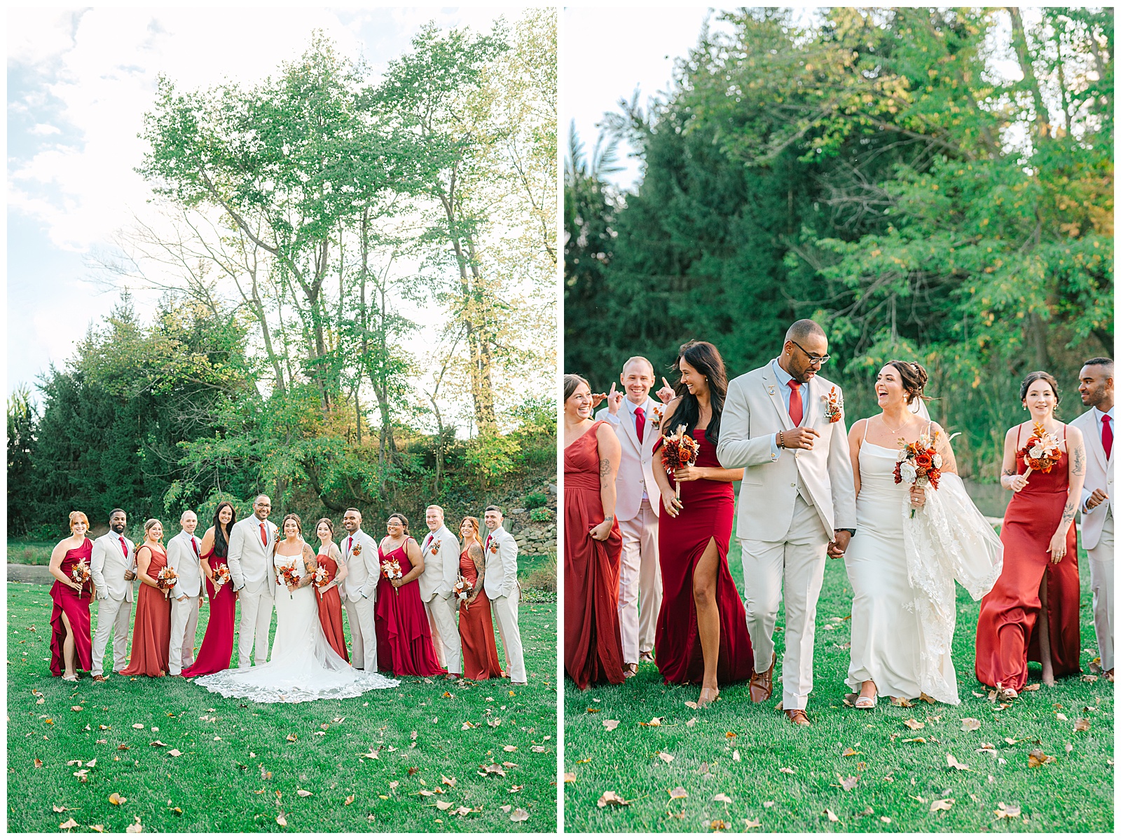 Everhart Gathering Place in Nevada Ohio Fall Wedding | Heather J Photography | Ohio Engagement Photographer