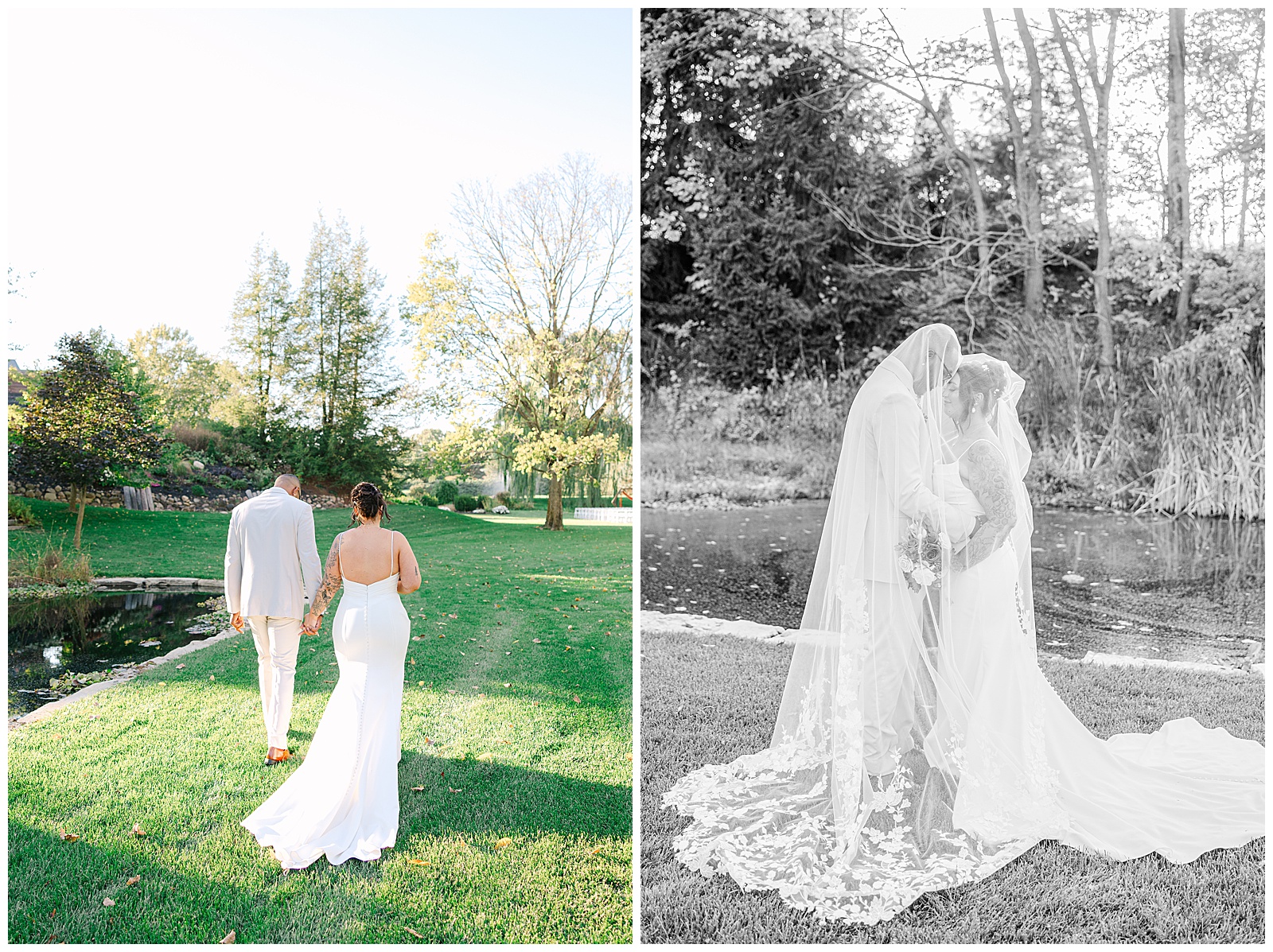 Everhart Gathering Place in Nevada Ohio Fall Wedding | Heather J Photography | Ohio Engagement Photographer