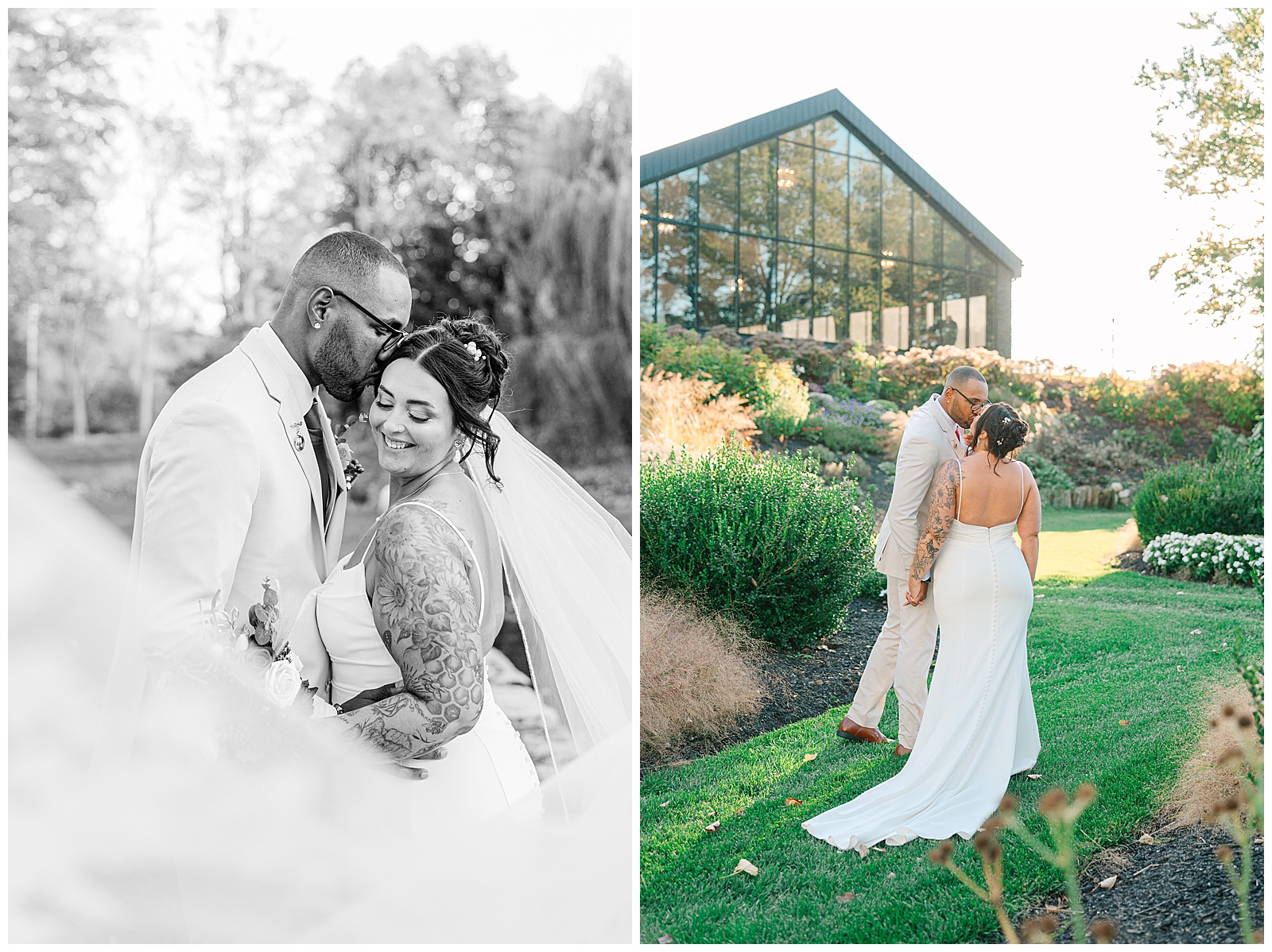 Everhart Gathering Place in Nevada Ohio Fall Wedding | Heather J Photography | Ohio Engagement Photographer