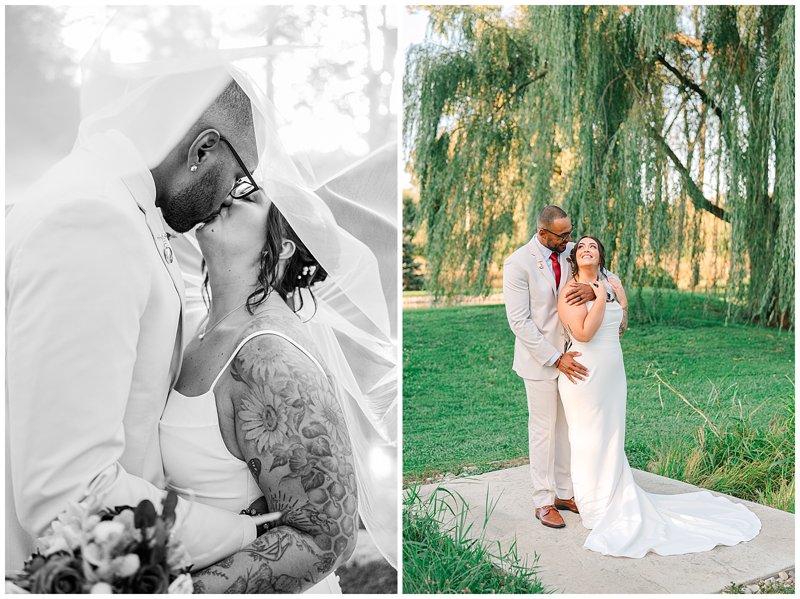 Everhart Gathering Place in Nevada Ohio Fall Wedding | Heather J Photography | Ohio Engagement Photographer