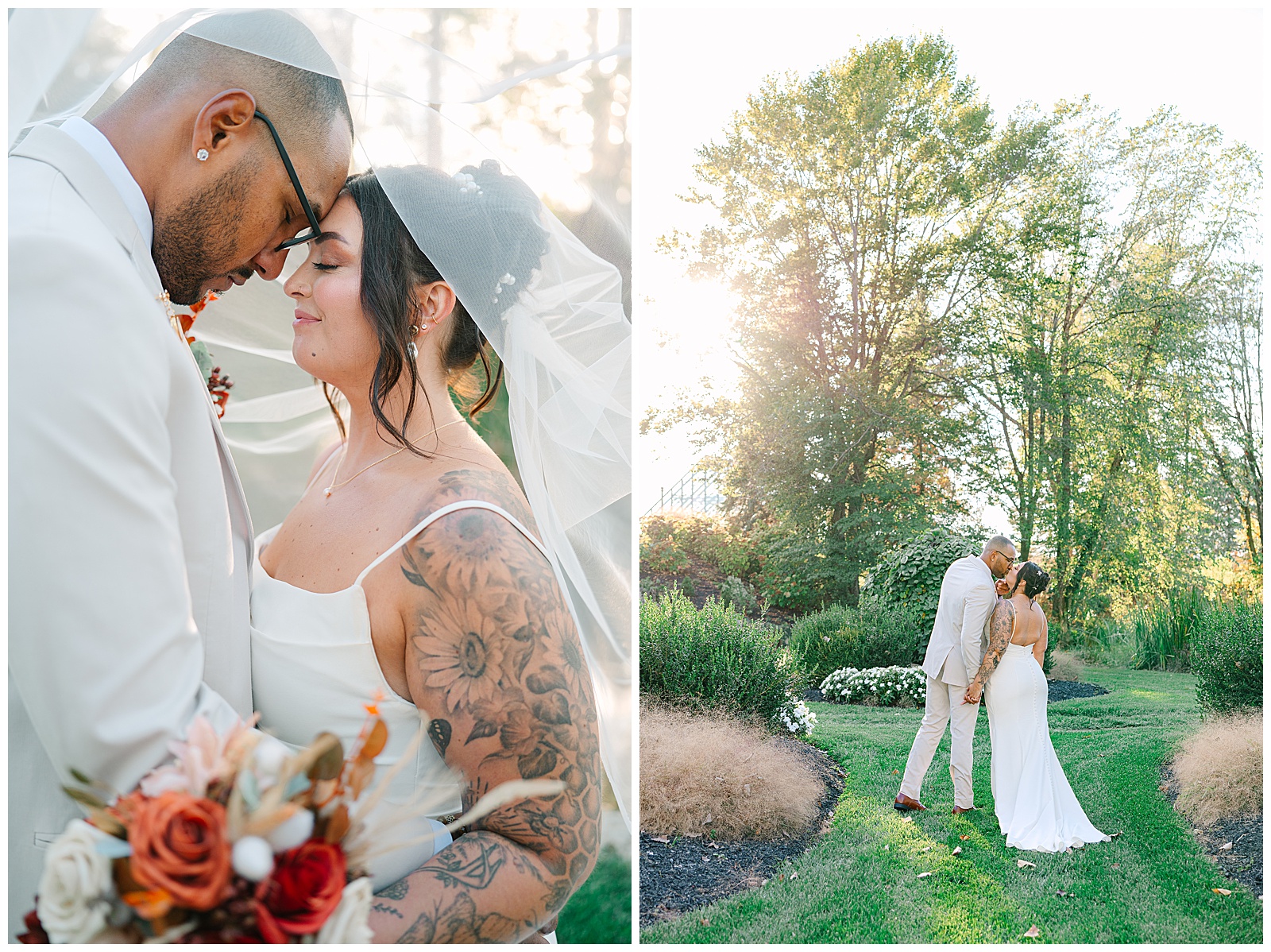 Everhart Gathering Place in Nevada Ohio Fall Wedding | Heather J Photography | Ohio Engagement Photographer