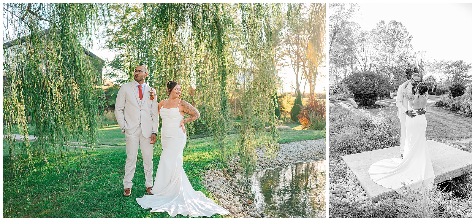 Everhart Gathering Place in Nevada Ohio Fall Wedding | Heather J Photography | Ohio Engagement Photographer